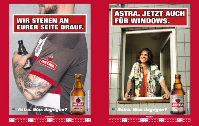 Ein Jahrgang nach Deinem Geschmack – der Astra Wandkalender 2018 ist da 
