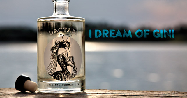 Original German Gin I Dream Of Gini Offizieller Launch Spirituose Gin