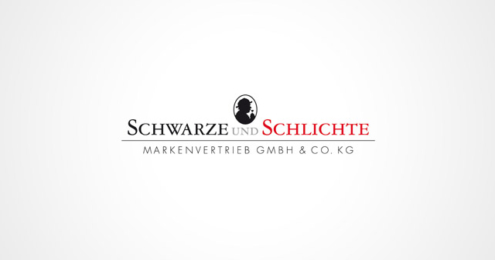 Schwarze und Schlichte Logo