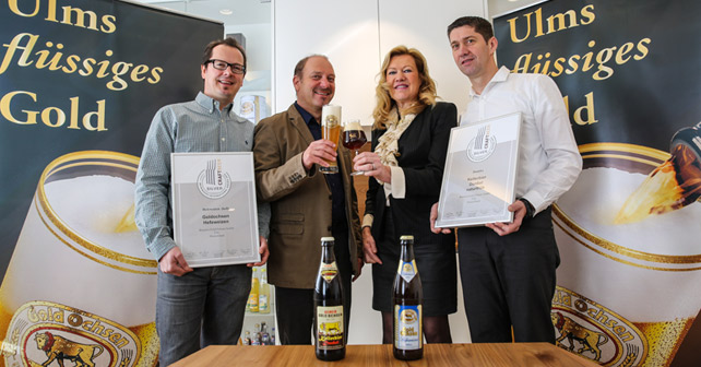 Brauerei Gold Ochsen Craft Beer Award 2015