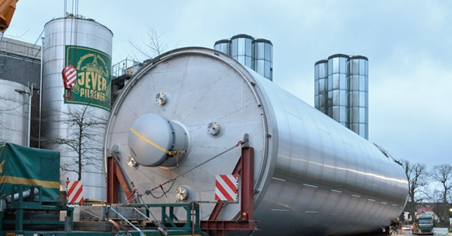 Jever neuer Heißwassertank