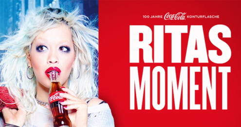 Rita Ora Coke Moment
