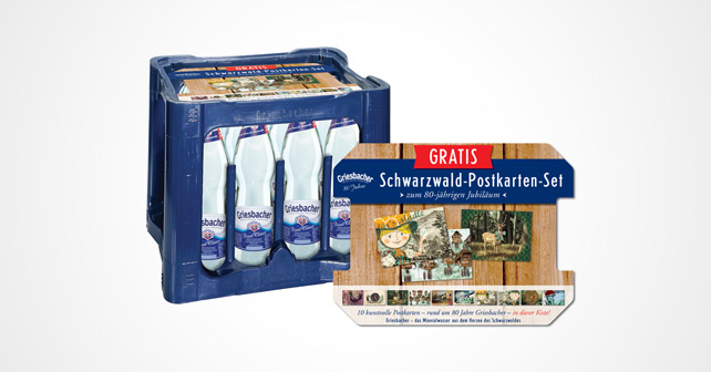 Griesbacher Mineralwasser Postkarten