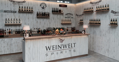 WEINWELT SPIRITS Messestand