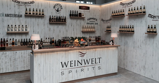 WEINWELT SPIRITS Messestand