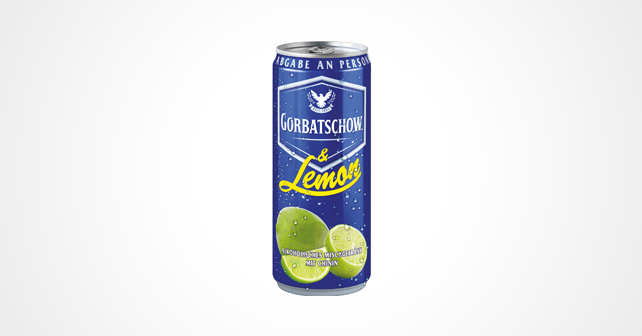 Gorbatschow & Lemon Sleek-Dose