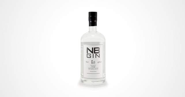 NB Gin Flasche