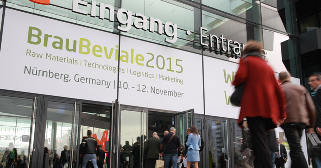 BrauBeviale 2015 Eingang