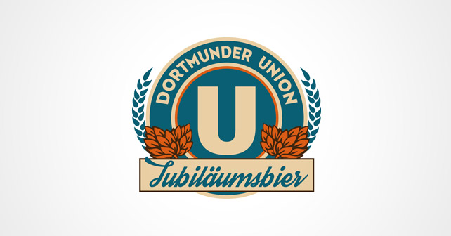 Dortmunder Union Jubiläumsbier Logo