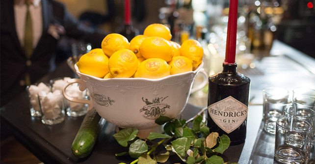 Hendrick's Gin Punch Workshop