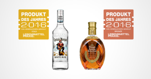 Captain Morgan Dimple Produkt des Jahres