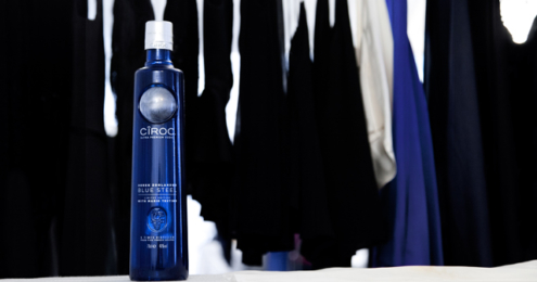 CÎROC® Vodka Blue Steel-Flasche