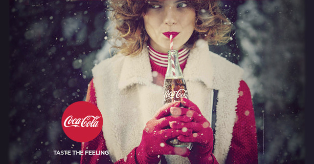 Coca-Cola Taste the Feeling Kampagnenmotiv