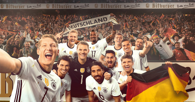 Bitburger Fan Force One DFB -Team EM 2016