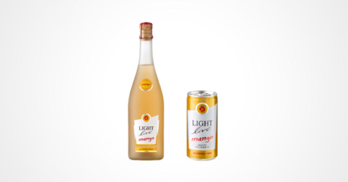 LIGHT live Mango Flasche Dose