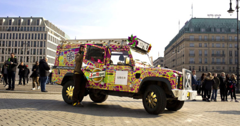 San Miguel Uber Jeepney