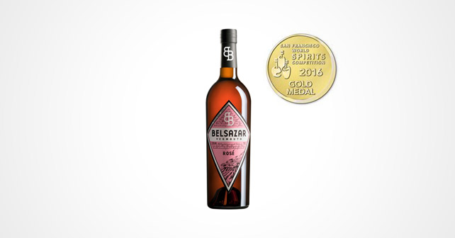 BELSAZAR Vermouth Rosé Gold WSC 2016