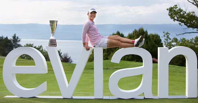 evian Lydia Ko Markenbotschafterin