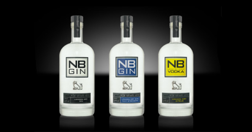 NB Gin Vodka neues Flaschendesign