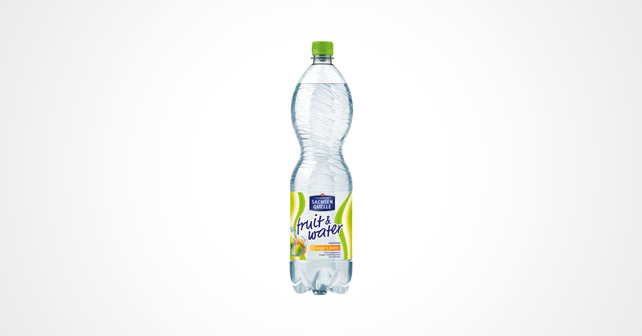 SACHSEN QUELLE fruit & water Orange-Limette
