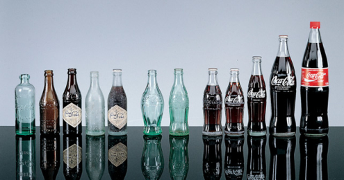 Coca-Cola Flaschen seit 1899