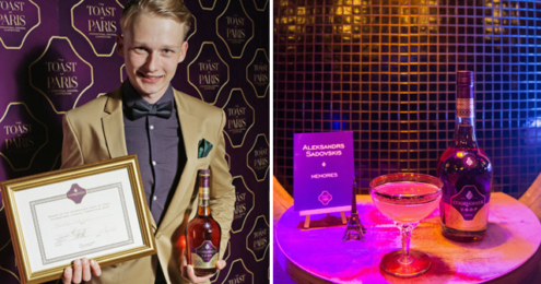 Courvoisier Cocktail Competition 2016 Aleksandrs Sadovskis