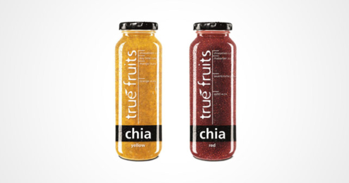 true fruits Chia yellow red