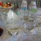 Plose Mineralwasser und Wein