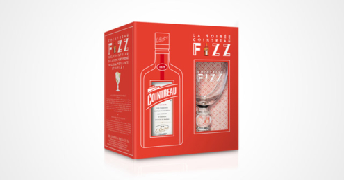 Cointreau Fizz Cocktailglas Onpack