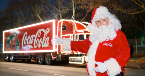 Coca-Cola Truck Santa Claus