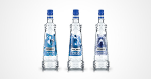 Puschkin Vodka Design-Editionen 16