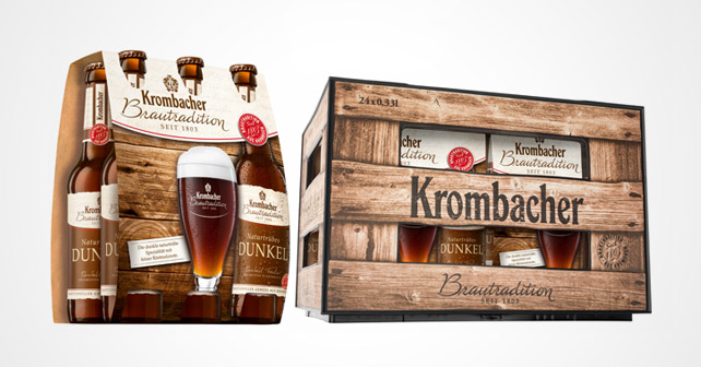 Krombacher Brautradition Naturtrübes Dunkel