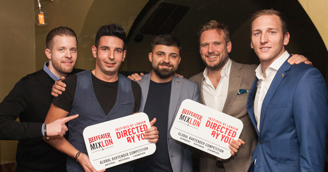 Beefeater MIXLDN Bartender Competition 2016 Sieger Jury