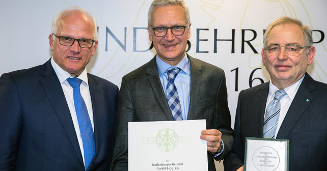KATLENBURGER Kellerei Bundesehrenpreis 2016
