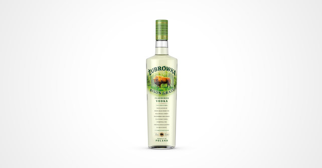 Zubrówka Vodka neues Flaschendesign