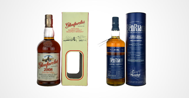 Glenfarclas 2008/2016 und Benriach 2005/2016