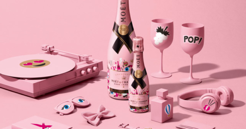 Moët Rosé Impérial Emoëticons Limited Edition