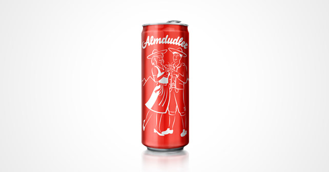 Almdudler 0,33 l Sleek Can