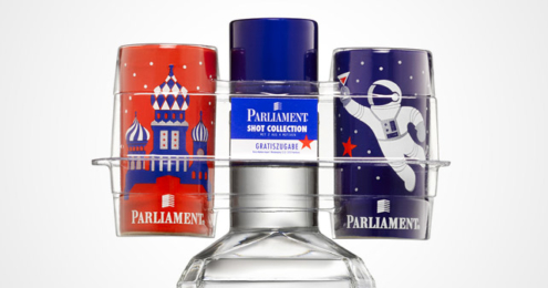 Parliament Double Shot Made in Moscow