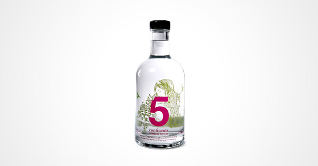 5 continents Gin Springtime Edition