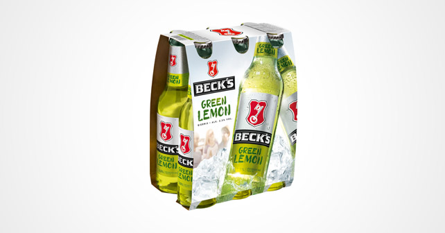Beck's Green Lemon neues Design