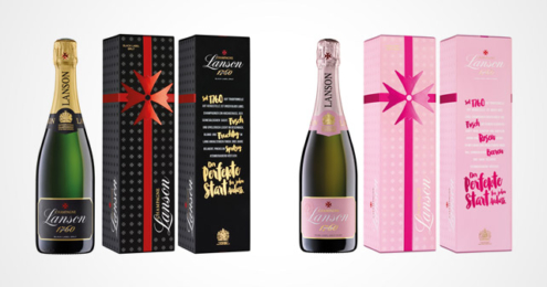 Champagne Lanson Geschenkverpackungen