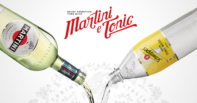 MARTINI SCHWEPPES Martini & Tonic