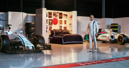„Williams MARTINI Racing“-Garage