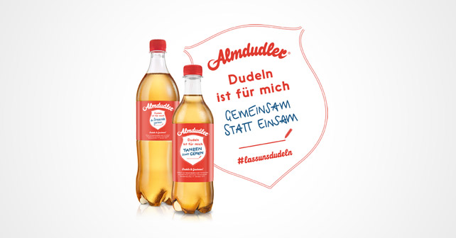 Almdudler Kampagne #lassunsdudeln