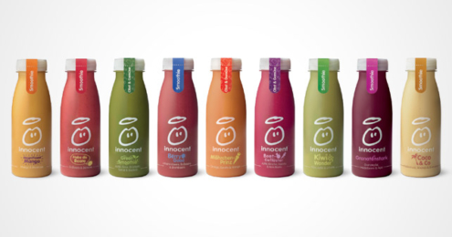 innocent Smoothies neues Design