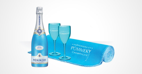 POMMERY Royal Blue Sky Picknick-Set