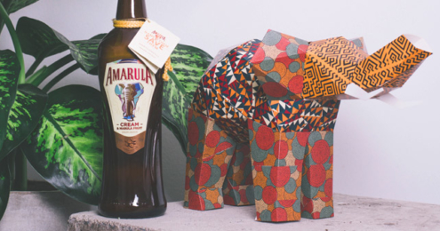 Amarula Flasche Elefant