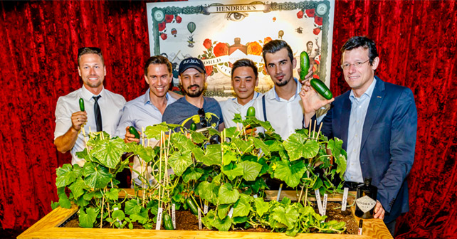 Hendrick’s Gin World Cucumber Day 2017 Gurkenbeet