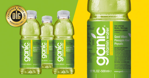 ganic water® Good Vibes DLG Gold
